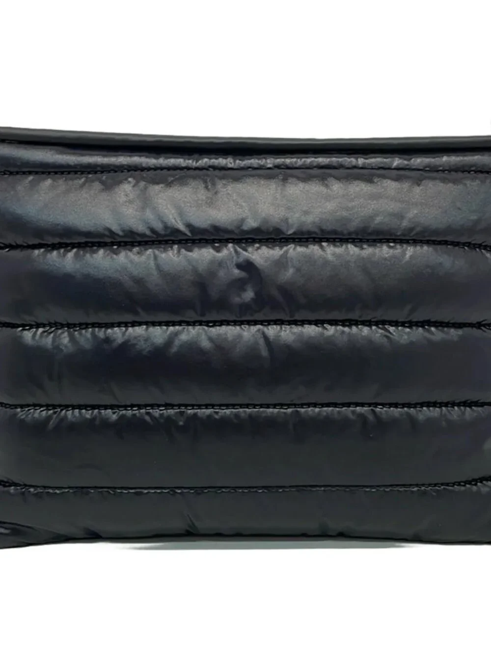 DUVETICA Black Nylon Clutch Bag